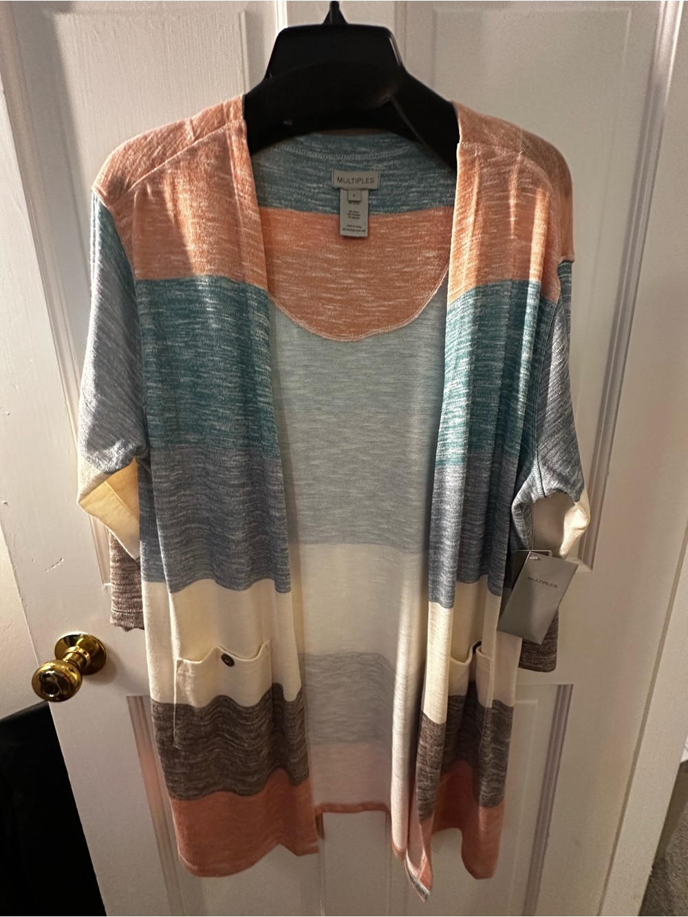 Label on Knit Top
